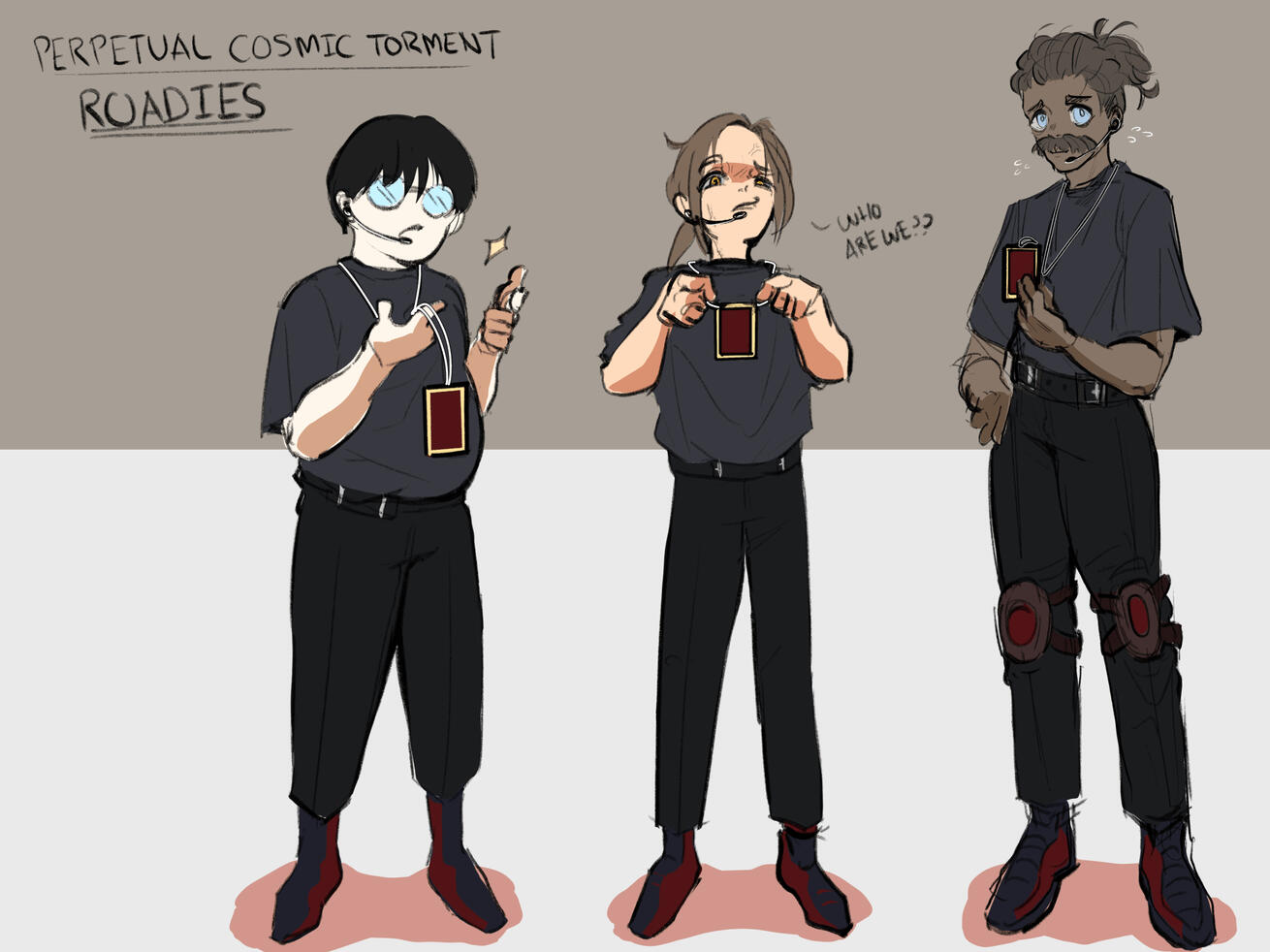 Perpetual Cosmic Torment Roadies Designs