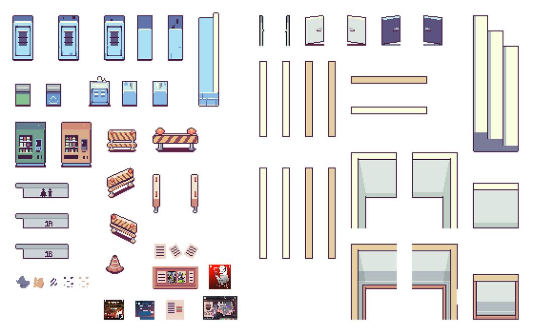 Hallway Interior Assets